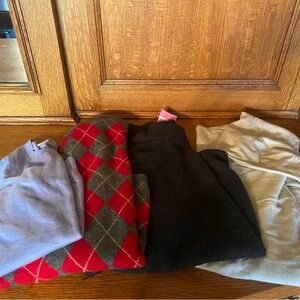 Cashmere lot, J Crew and others